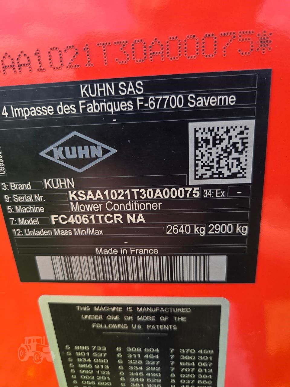 2024 Kuhn FC4061TCR, photo 2 of 6