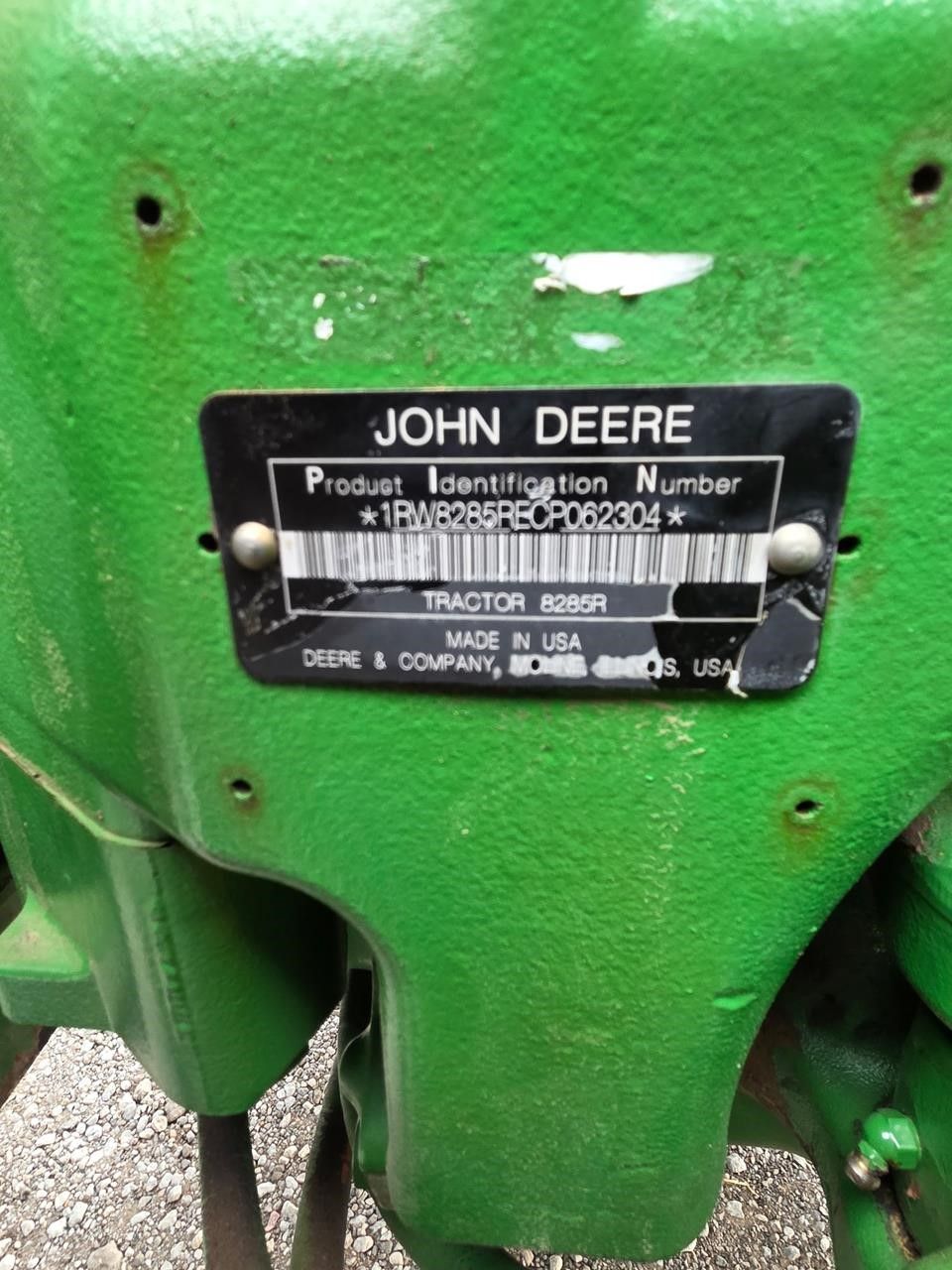 2012 John Deere 8285R, photo 10 of 10